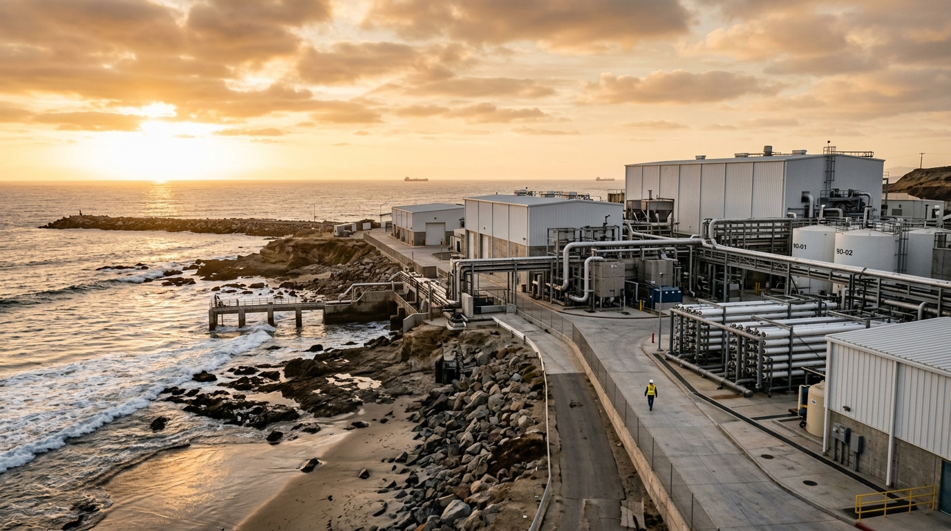 Cox construirá en Rosarito la desaladora más grande de América Latina